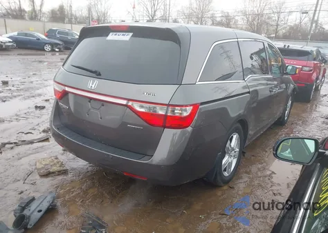 2012 Honda Odyssey Touring/Touring Elite из США, поврежденный, VIN 5FNRL5H96CB008432